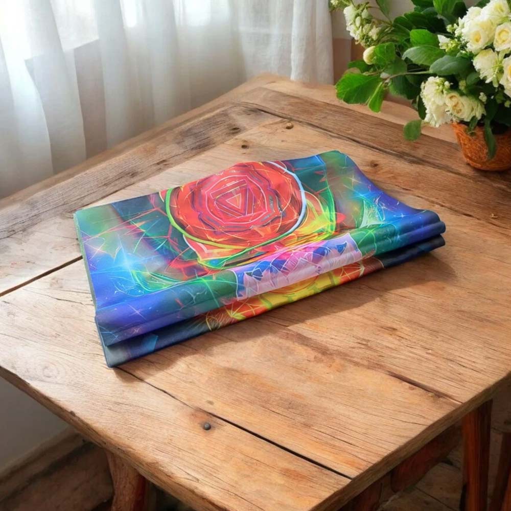 7 Chakra Wall Hanging 150cm - Meditation Tapestry for Yoga Reiki Spiritual Decor