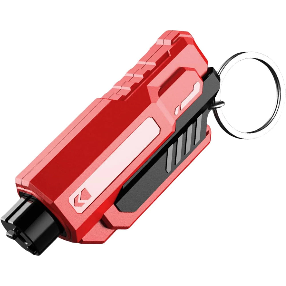 3-Pack Emergency Hammer – Car Window Breaker & Seatbelt Cutter Keychain Tool
