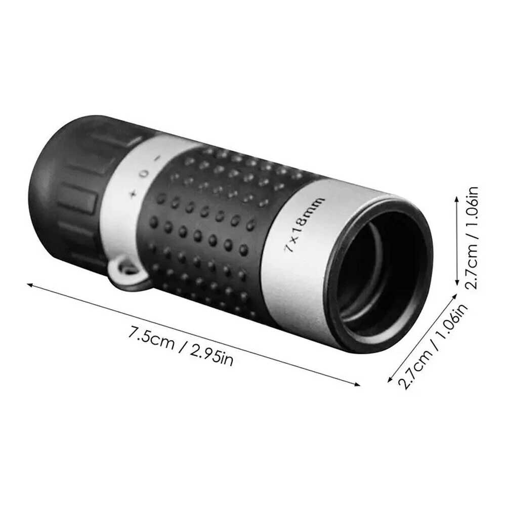 7 x 18 Golf Monocular Rangefinder Distance Meter Finder Binocular Pocket Scope