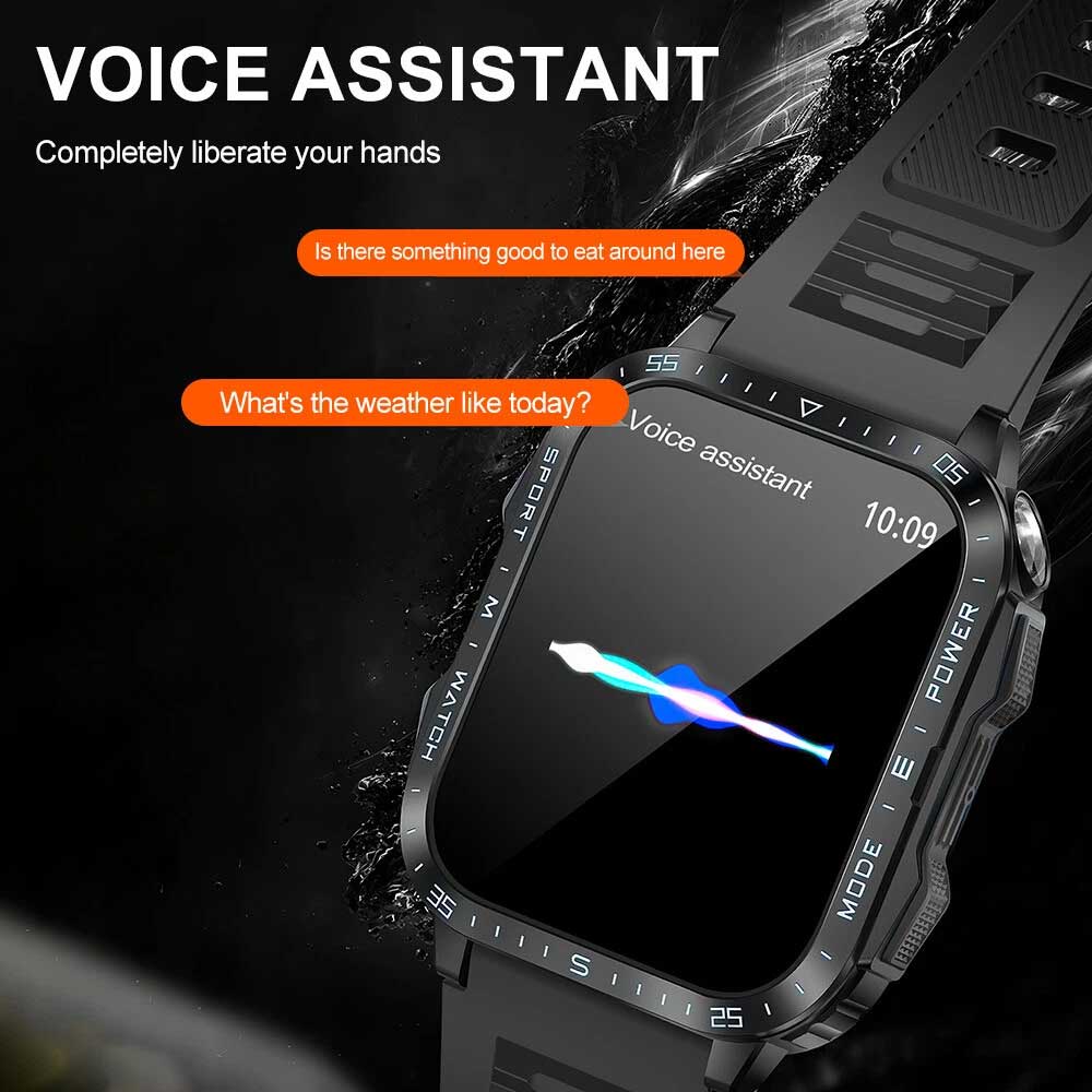 2025 Smart Watch for Men Women Waterproof Smartwatch Heart Rate Fitness Tracker