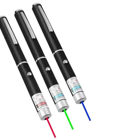 3x Laser Pointer Pen Green Purple Red Light Visible Beam For Cat Dog office Pet
