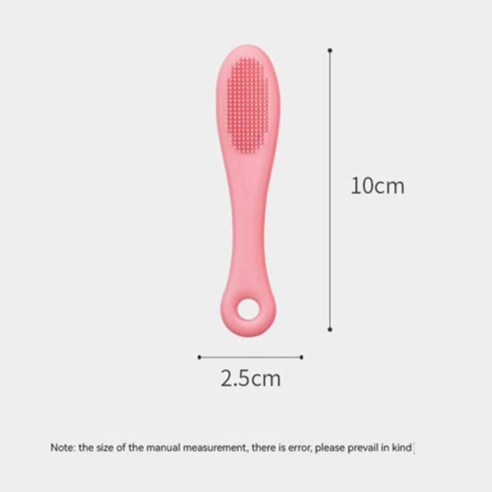 5PCS Pet Finger Toothbrush Dog Cat Silicone Teeth Cleaning Brush Soft Care Tool