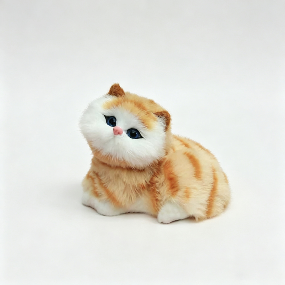 Electronic Plush Cat – Sound Interactive Toy, Cute Gift for All Ages