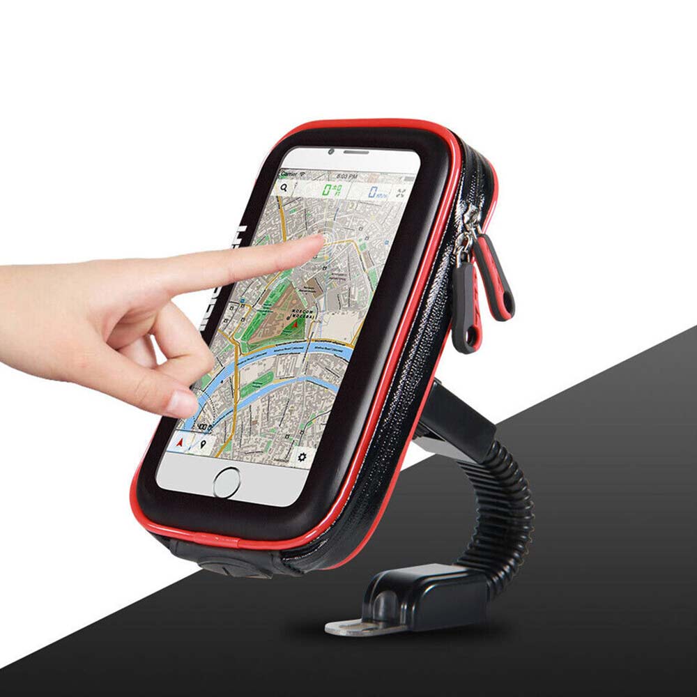 Motorcycle Motorbike Bike Cycling Phone Holder Case Bag Waterproof Mobile Phone