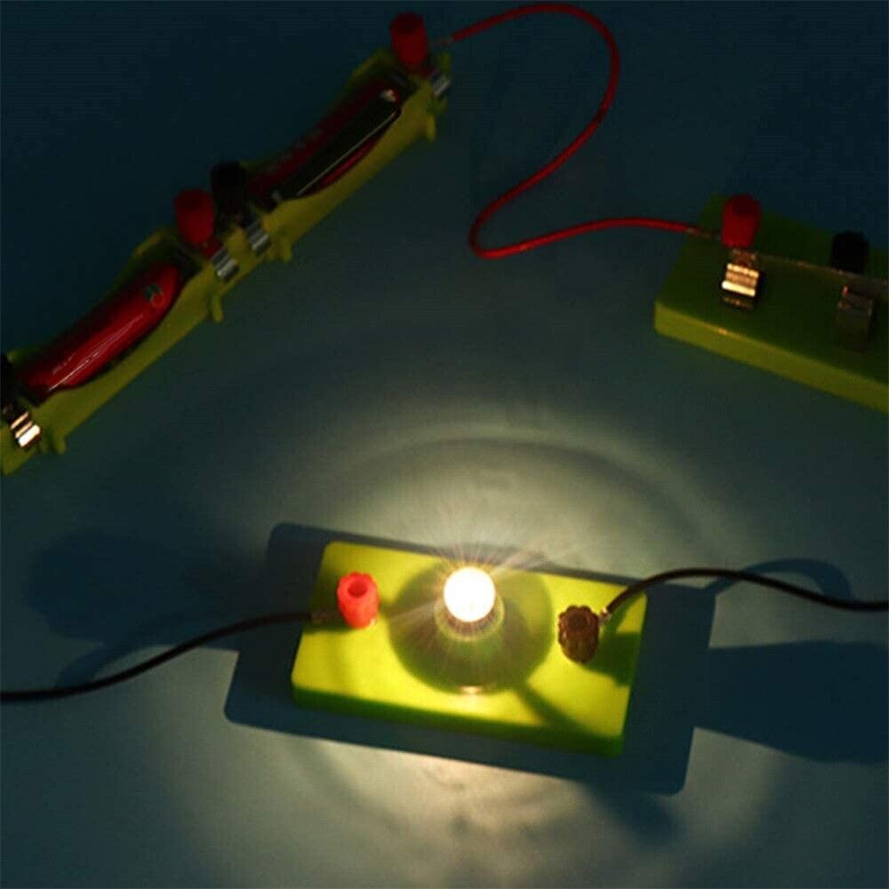 School Electric Circuit Kit New DIY Science Toys Montessori Learning Experiment
