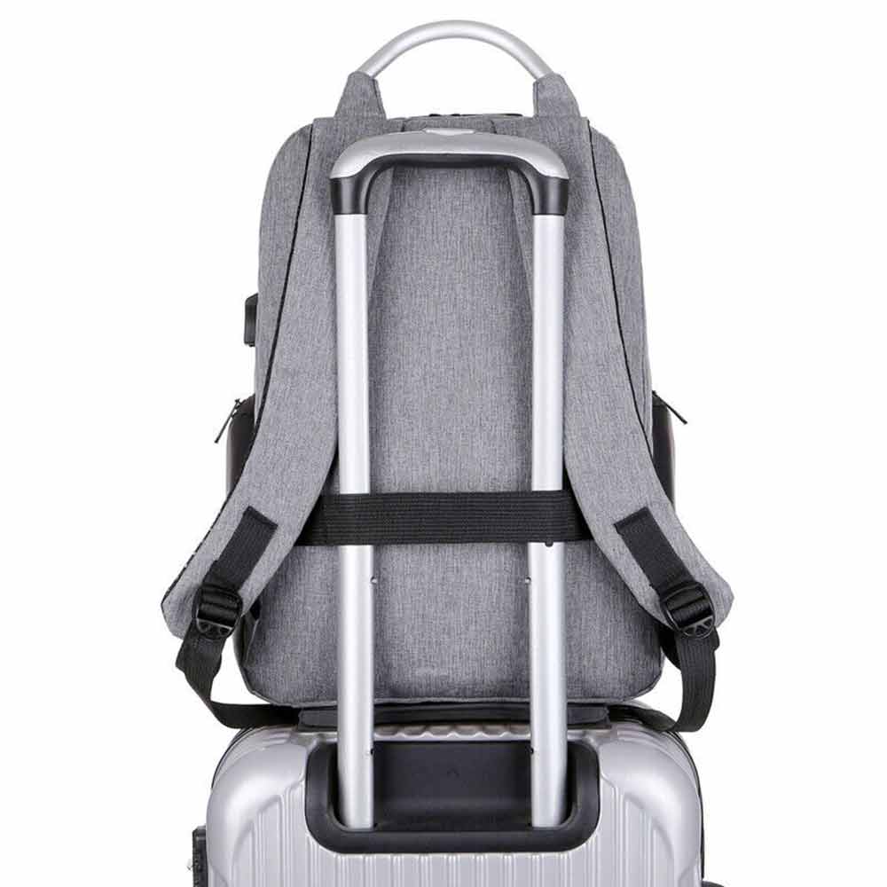 Anti-Theft Backpack School Travel Laptop Bag with USB Charging Port Waterproof