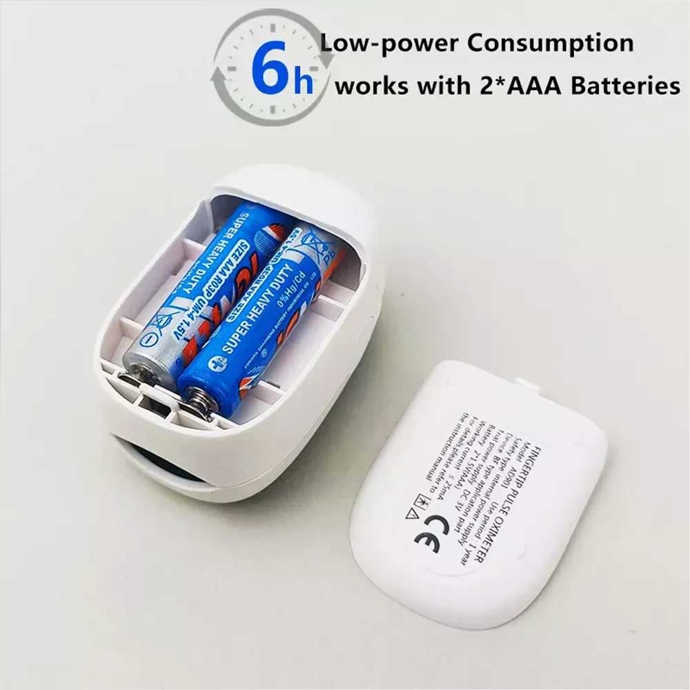 Professional Finger Pulse Oximeter Blood Oxygen Saturation Heart Rate Monitor