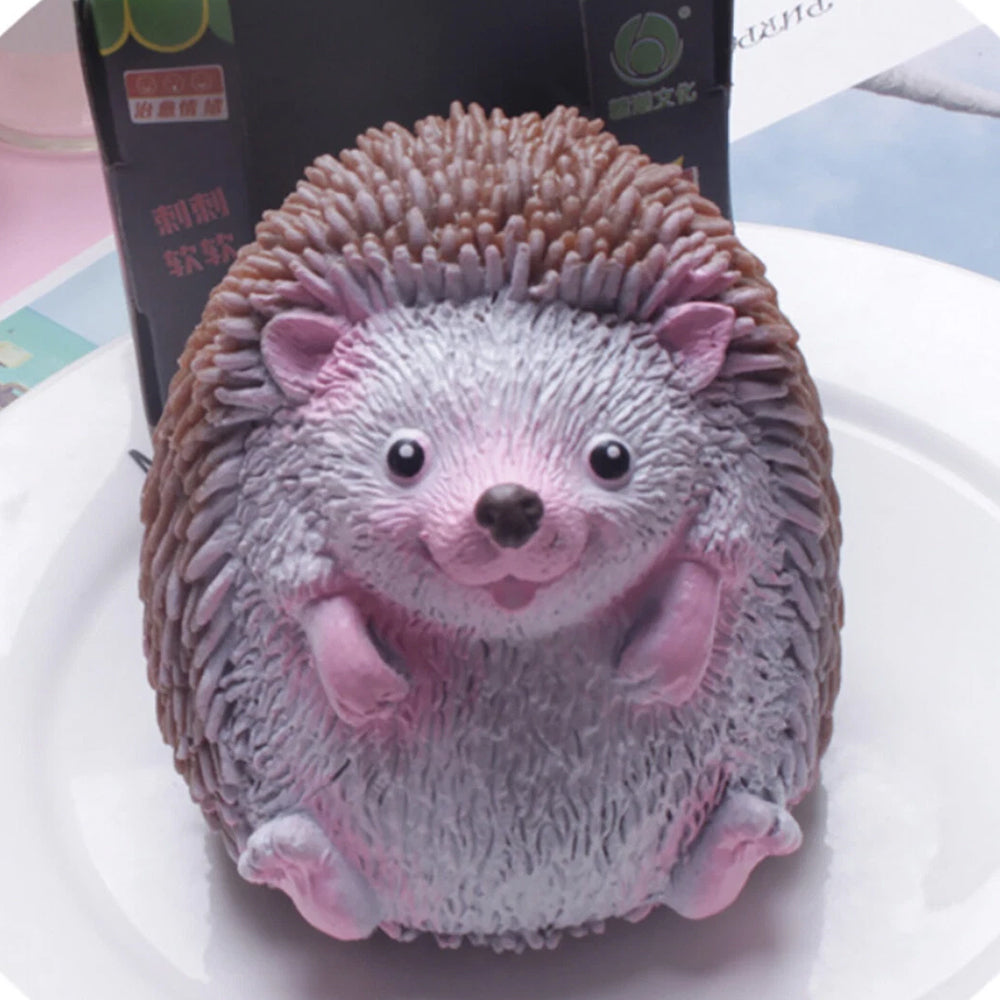 3-Pack Hedgehog Squishy – Slow Rising Stress Relief Toy, Pod Fidget Squeeze