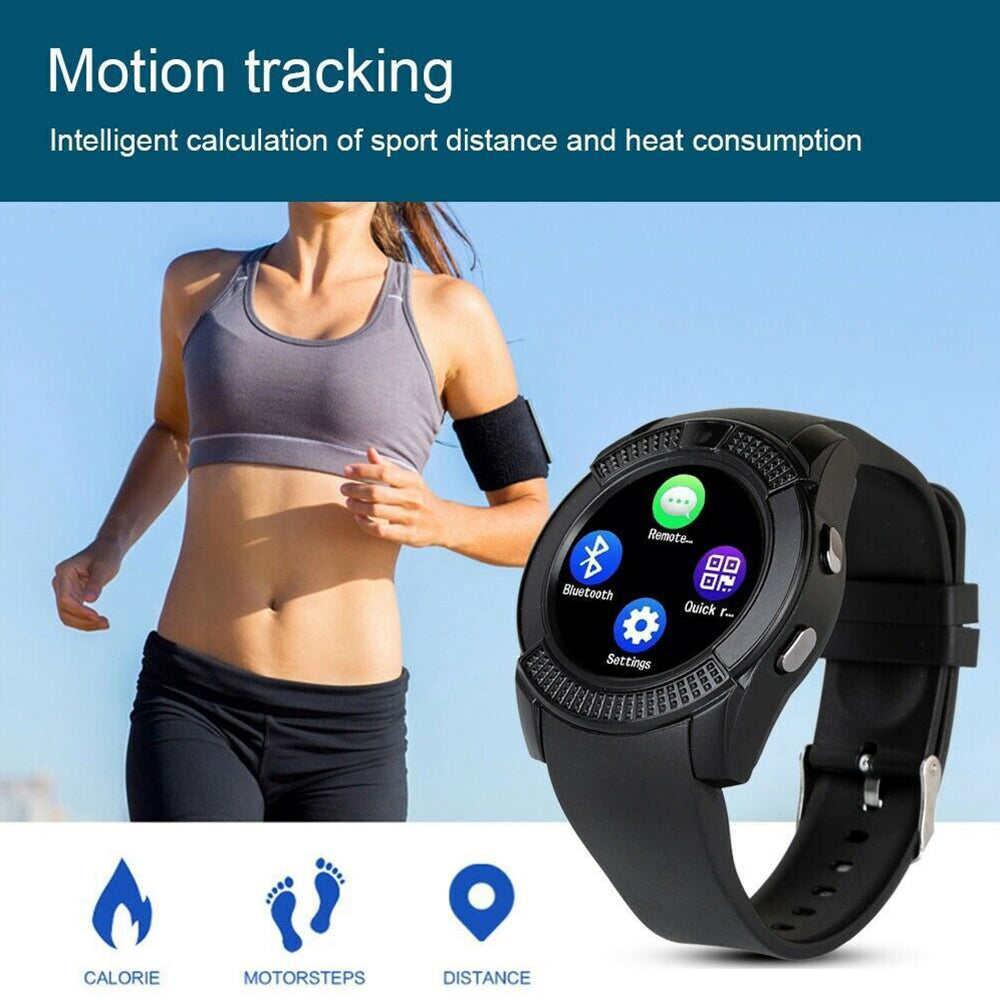 Smart Watch for Women Men Fitness Tracker 3D Screen Bluetooth Call Waterproof