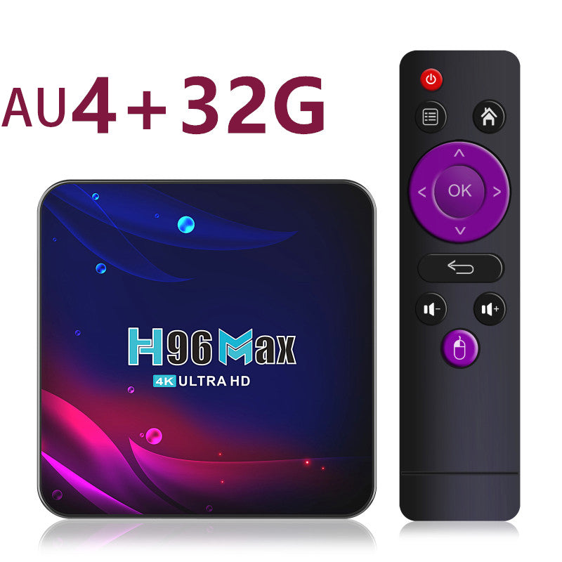 H96 Max V11 Android 11.0 16G/32G/64G ROM WIFI Media Player Smart TV Box