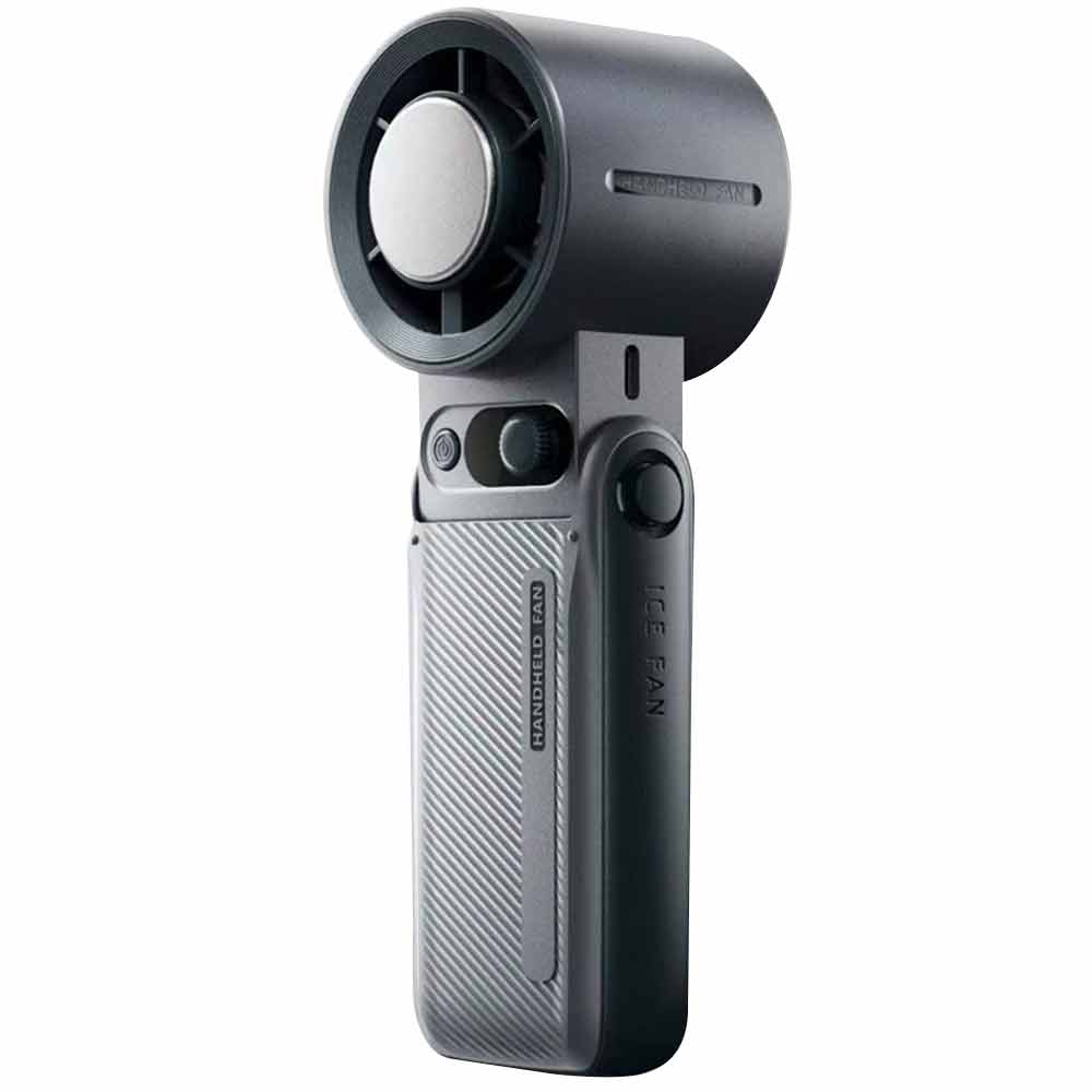 6000mAh Turbo Fan – Handheld Portable USB Rechargeable Cooling Adjustable Airflow
