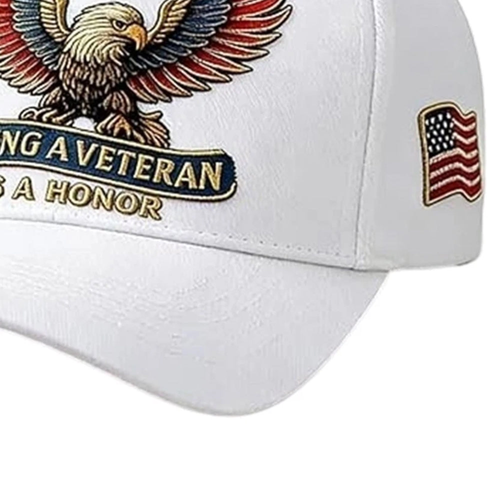 Veteran Commemorative Baseball Cap - "Being a Soldier" Embroidered Patriotic Hat