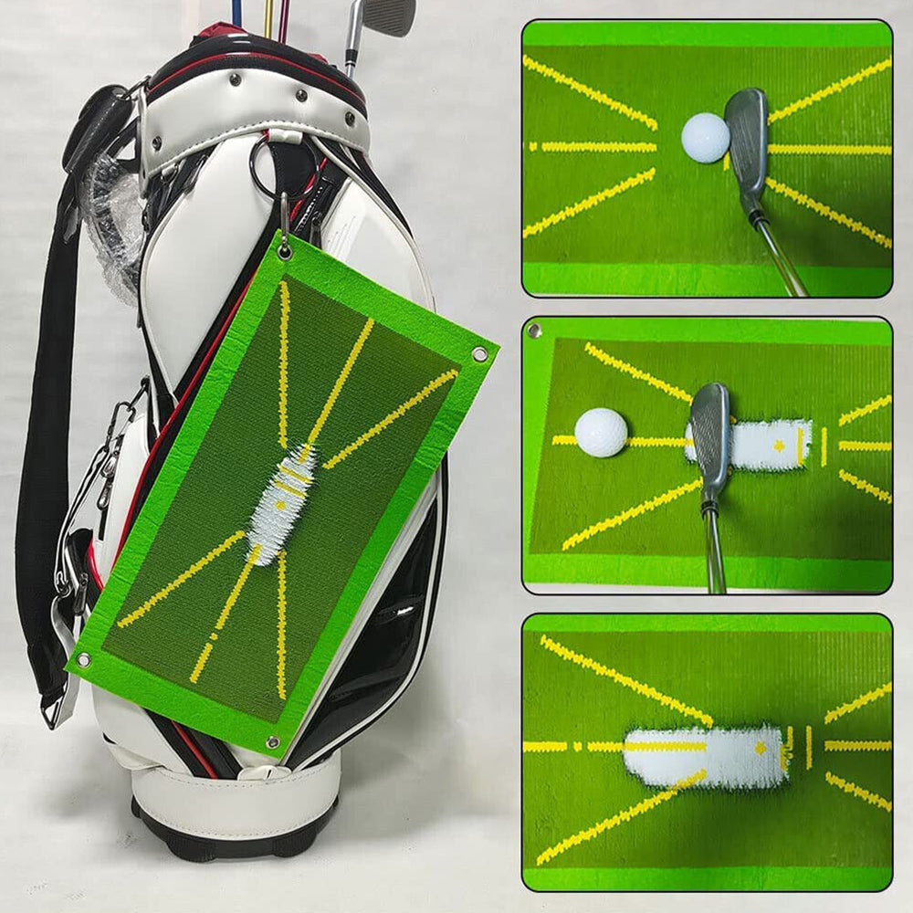 Golf Training Mat for Swing Golf Practice Mat Analysis Swing Path 45*30cm