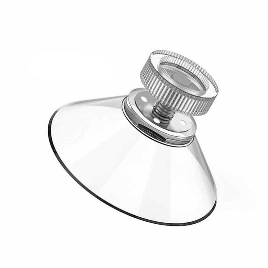 10PCS Strong Suction Cups with M4 Screw Rod Knurled Hook Clear Kitchen Glass