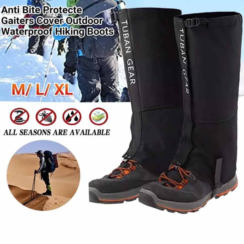 Waterproof Snake Gaiters – Anti-Bite, Snow & Sand Proof Leg Protection for Hiking & Outdoor Work