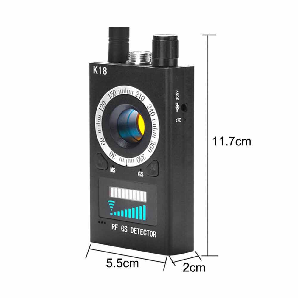 Security Bug GPS Detector RF Signal Camera GSM Audio Finder Scan Monitor Device