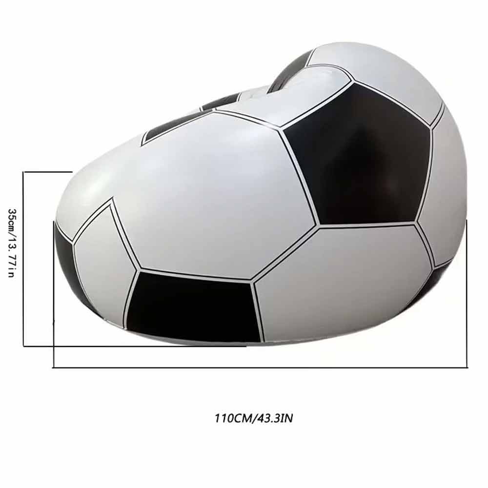 Inflatable Football Sofa – PVC Waterproof Inflatable Chair for Indoor & Outdoor Use