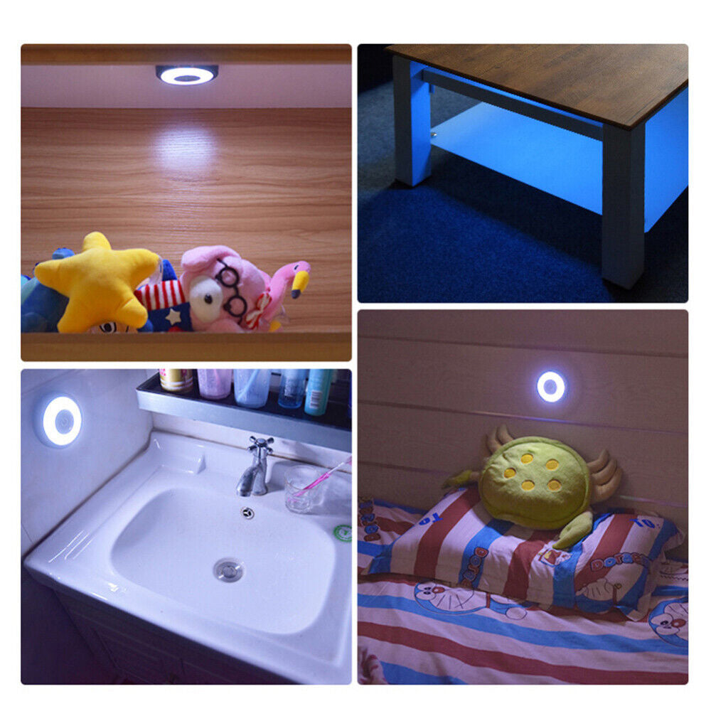 USB Rechargeable Car Interior LED Dome Roof Ceiling Light Reading Lamp Magnetic