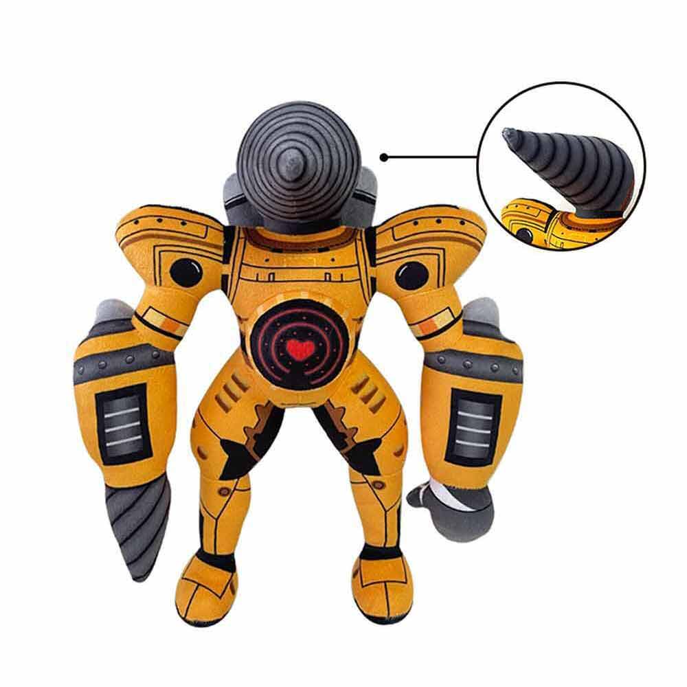 30cm Skibidi Toilet Titan Drill man Plush,Skibidi Toilet Titan Clockman Plush Toy