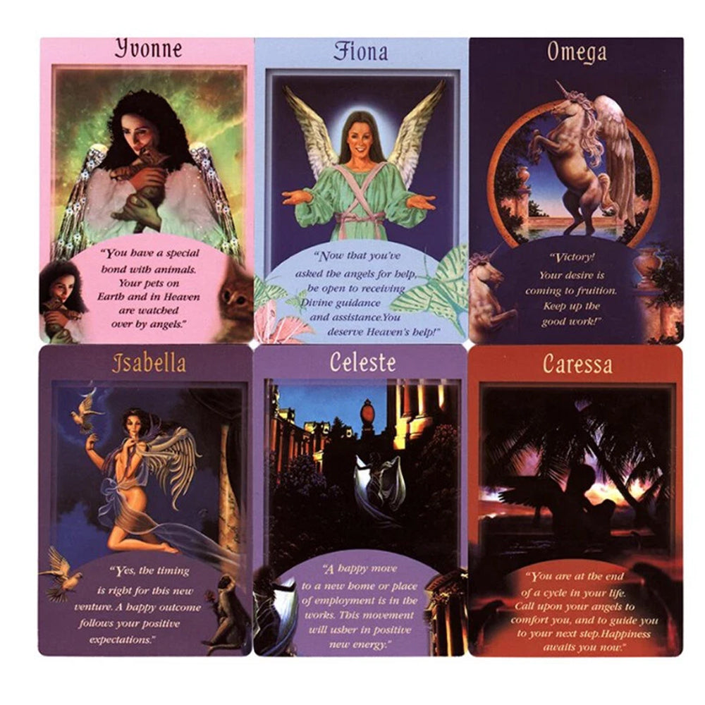 Messages From Your Angels Oracle Cards by Doreen Virtue - 44-Card Divine Guidance Deck