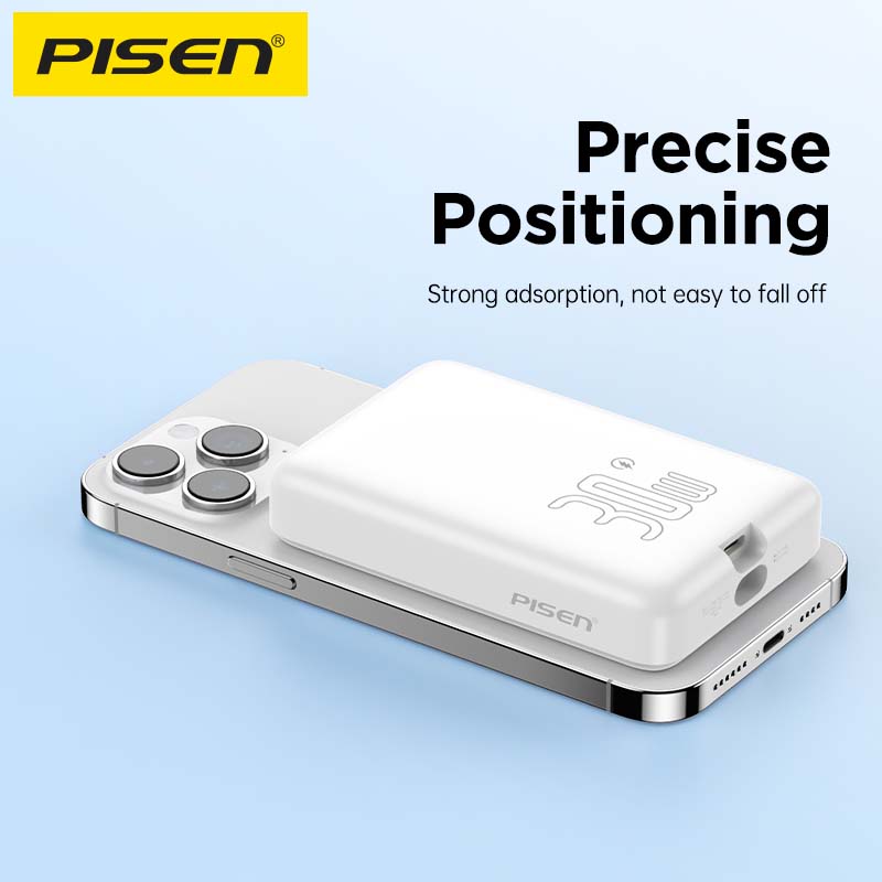 10000mAh 30W Magnetic Wireless Power Bank – PD QC3.0 Super Fast Charging