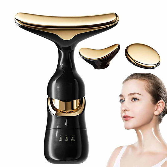 Electric Facial LED Beauty Neck Face Lifting Face Massager Anti Aging Care Women