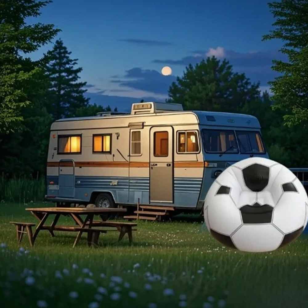 Inflatable Football Sofa – PVC Waterproof Inflatable Chair for Indoor & Outdoor Use