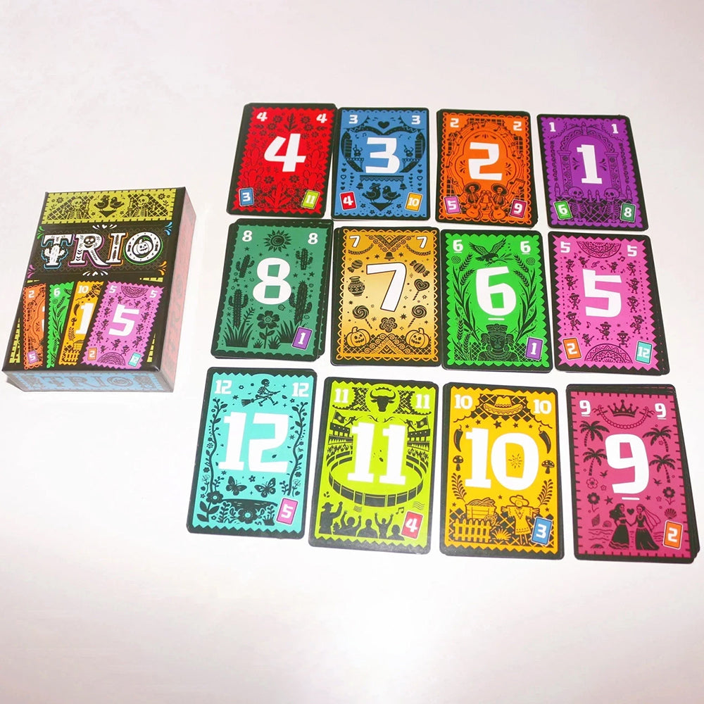 Trio Family Card Game - 2024 Game of The Year Nominee for 3-6 Players