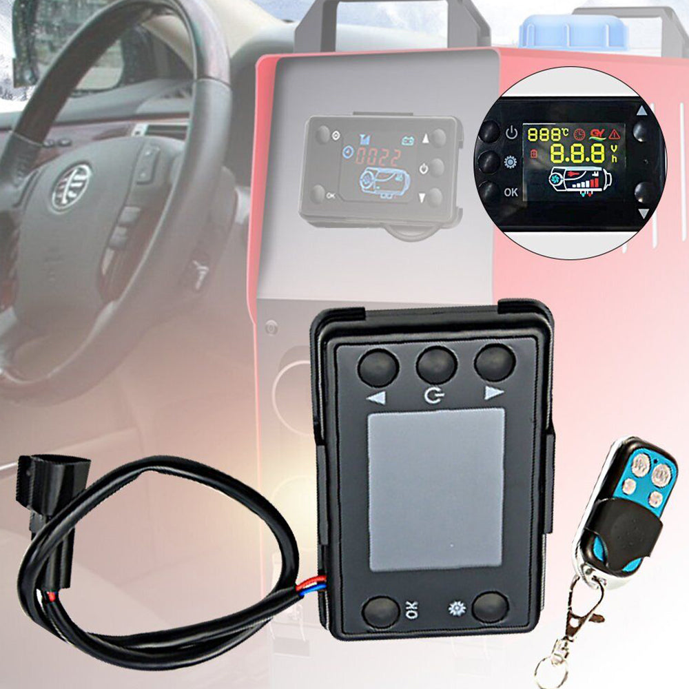 12V/24V Car Air Diesel Heater LCD Switch Parking Controller Remote Control