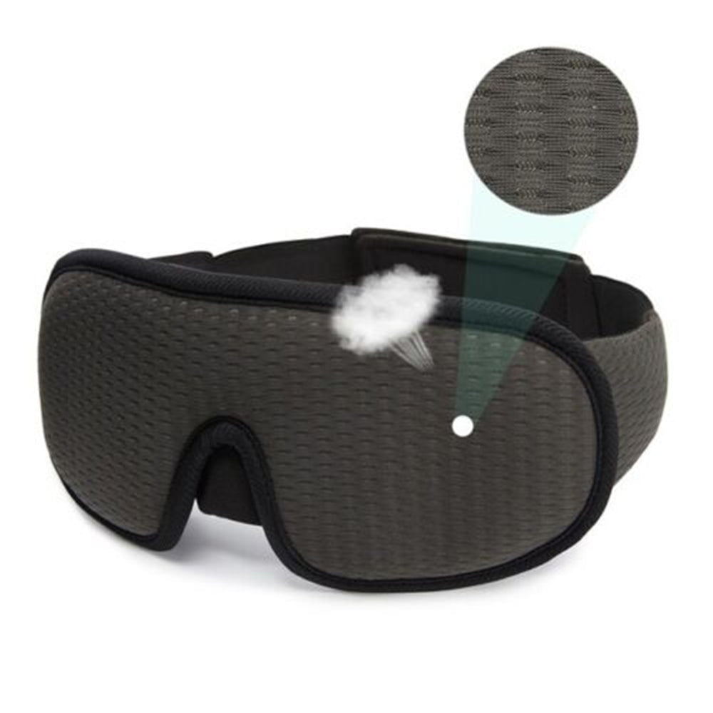3D Sleeping Eye Mask Block Out Light Soft Padded Travel Sleeping Aid EyeMask