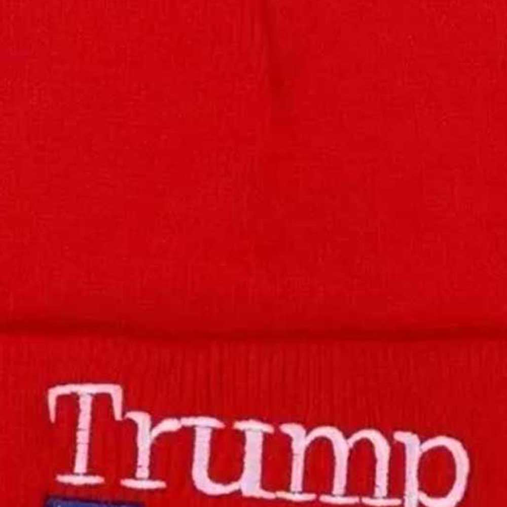 Red Hat MAGA Make America Great Beanie Trump/Vance 2024 Warm