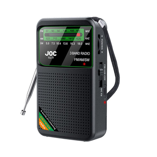 Multifunctional Automatic Tuning Radio – All-Band, All-Channel Portable AM/FM/SW Radio