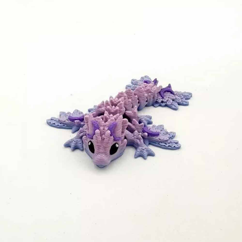 6-Pack Small Mystery Dragon Eggs – 3D Printed Easter Eggs with Surprise Colored Dragon Inside (Fun Kids Toy Gift)