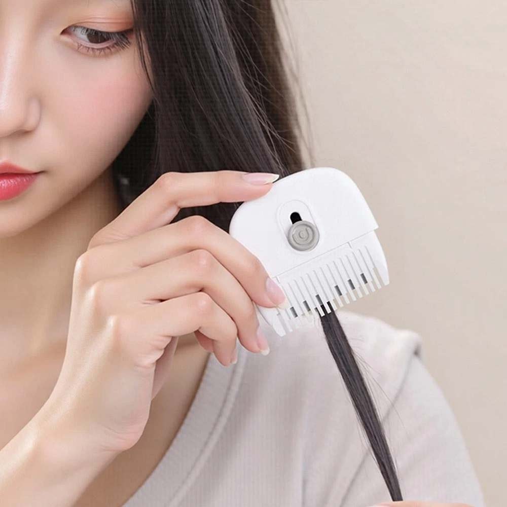 2-in-1 Hair Cutting & Styling Comb – Trim Bangs & Flyaways