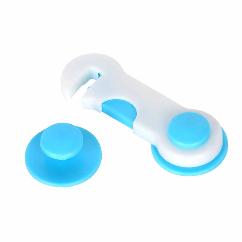 16X Safety Lock Child Adhesive Kid Baby Drawer Door Cupboard Cabinet Toilet Cute