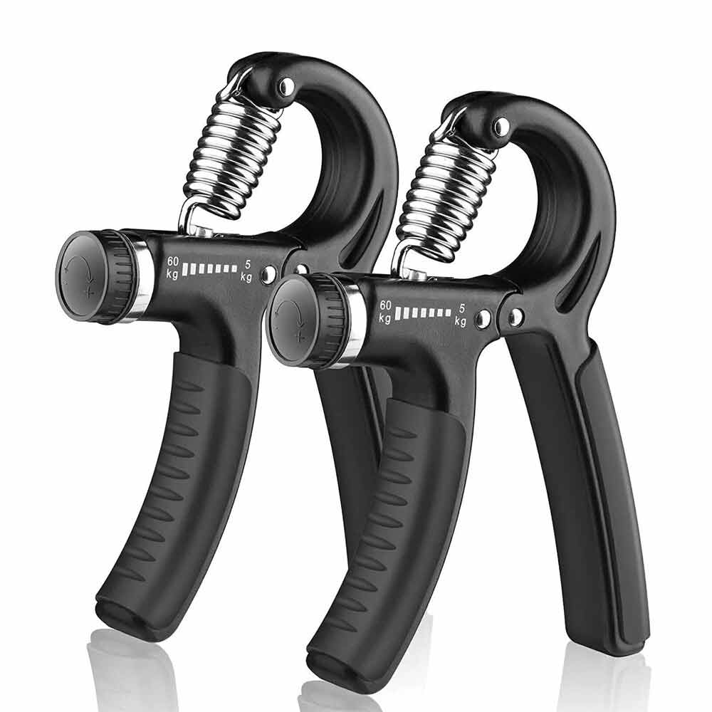 2-Pack Adjustable Hand Grip Strengthener – 5–60 kg Hand Exerciser for Forearm & Wrist