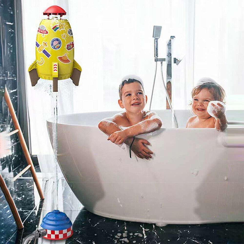 Rocket Launcher Space Rocket Jet Sprinkler Summer Water Play Toys for Child Kids