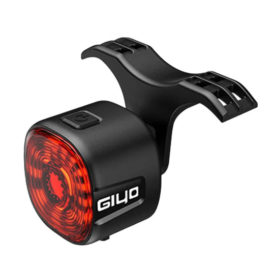 Mountain Bike Cycling LED Tail Light USB Rechargeable Bicycle Brake Rear Light