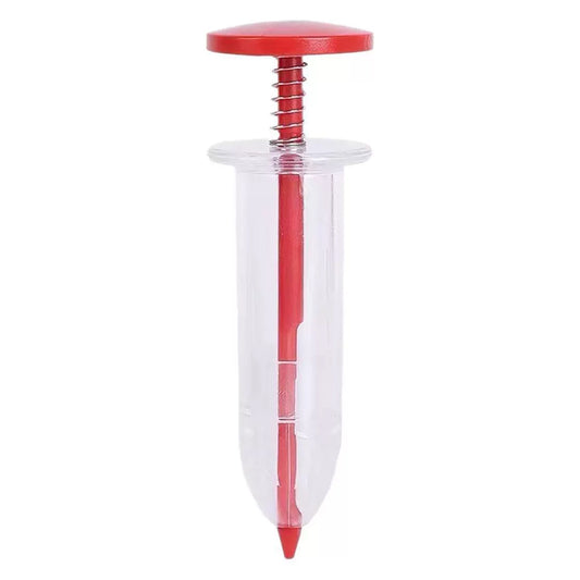 4PCS Handheld Seed Dispenser - Garden Seeder Sower for Plant Pots & Containers