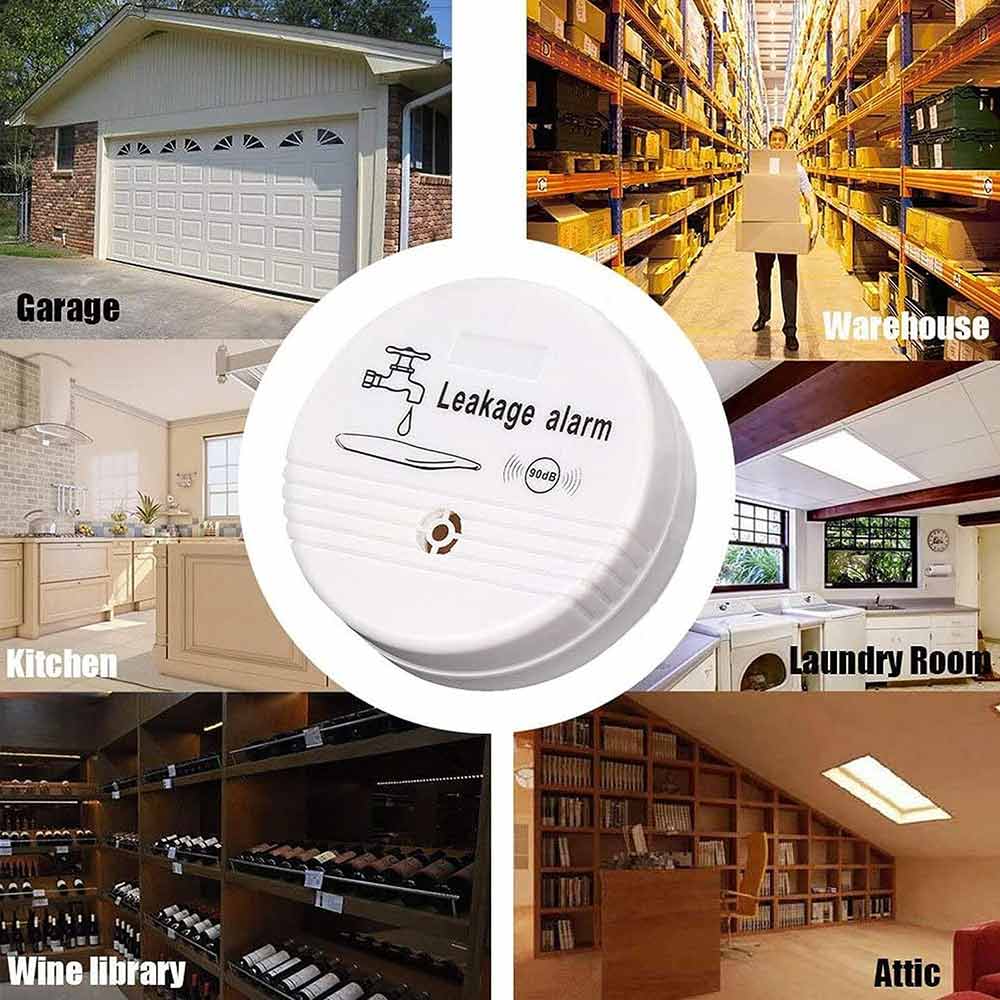 1X Water Leak Sensor Leak Detector Overflow Water Level Leakage Alarm Sensor