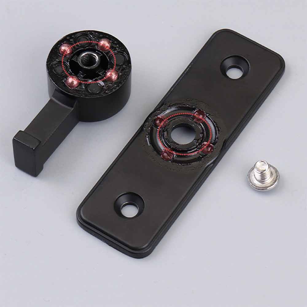 Barn Door Lock Heavy Duty Sliding Barn Door Latch Lock 90 Degree Gate Latch