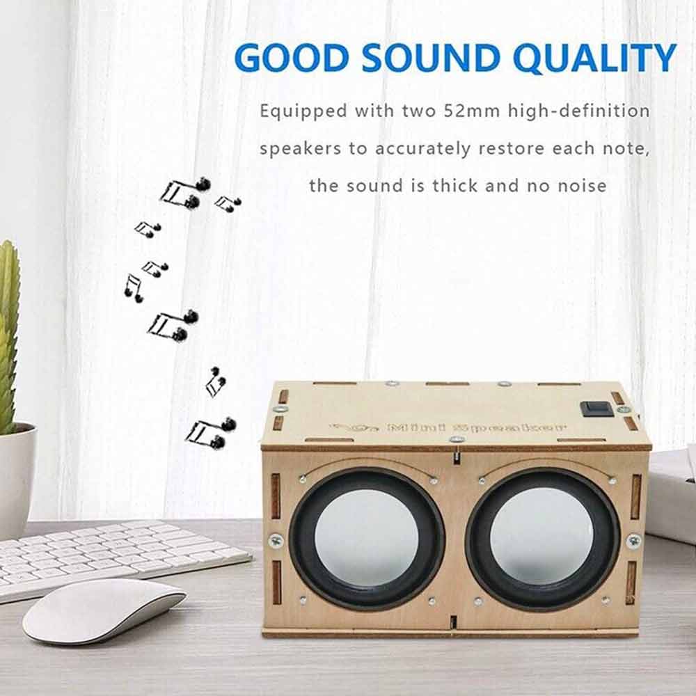 Stem DIY Bluetooth Speaker Box Kit Electronic Sound Amplifier Builds Your Own