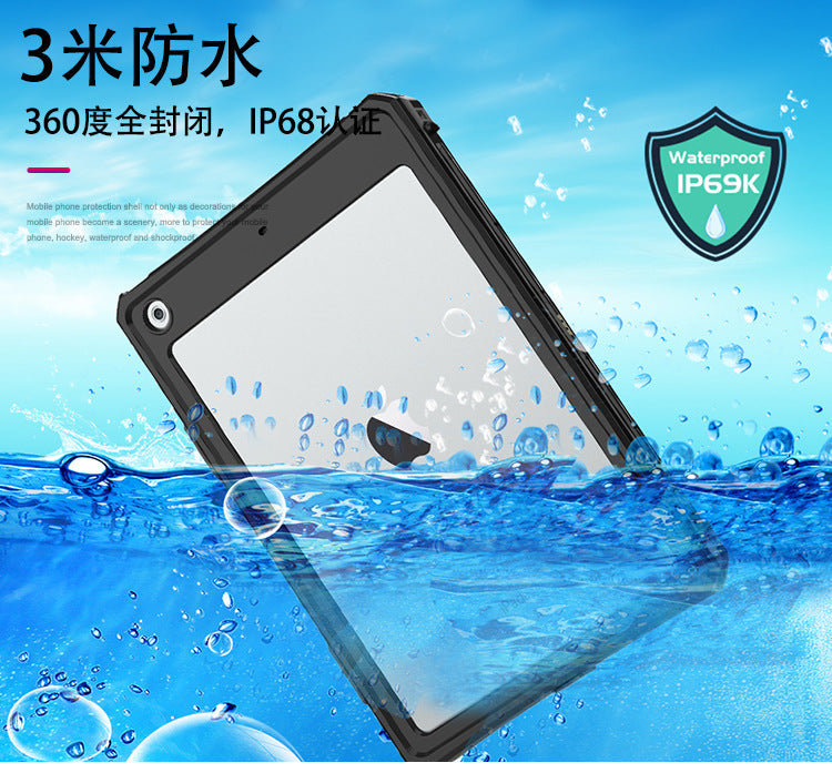 Military Grade Rugged waterproof Shockproof  Case for iPad 7/8/9 10.2 inch