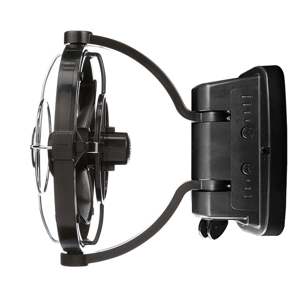 12V 24V Caravan Fan Camping Trailer RV Boat Design 360° with Remote Control