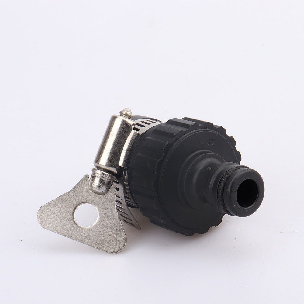 2X Universal Tap Connector - Garden Hose Pipe Adapter for Kitchen & Bath Mixer Taps