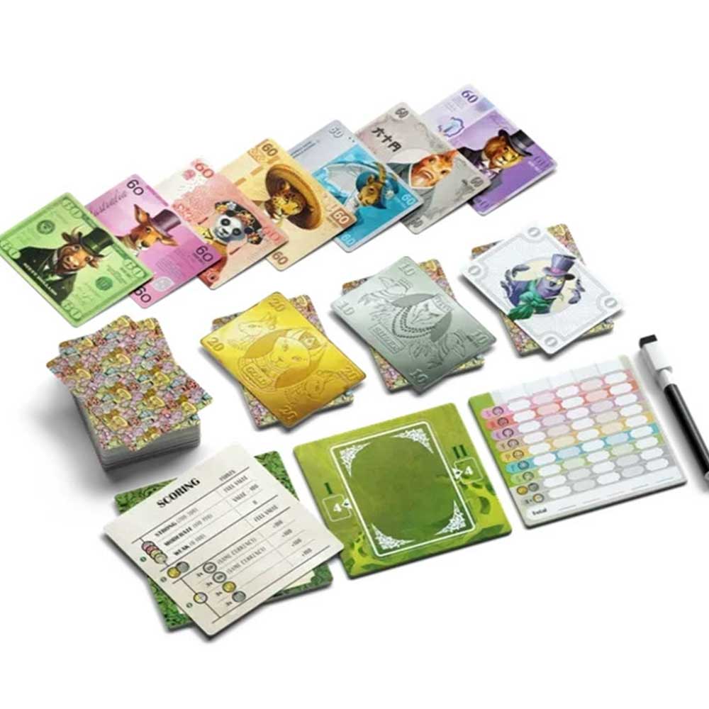 Money Card Game – Currency Trading Board Game for Family & Party Fun