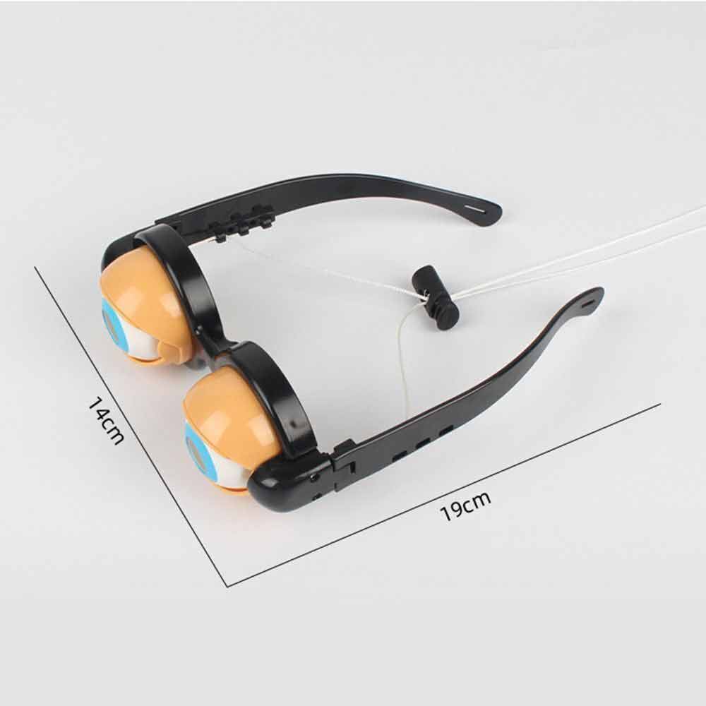 Funny Glasses Crazy Eyes Props Toy Pranks Adult Kids Party Eyewear Crazy Blink