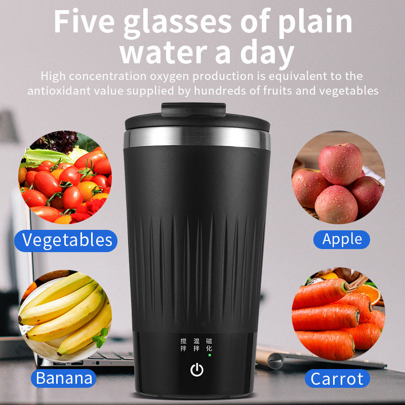 400ml Self Stirring Mug – Auto Mixing Electric Cup for Coffee, Tea, Protein Shakes & Beer