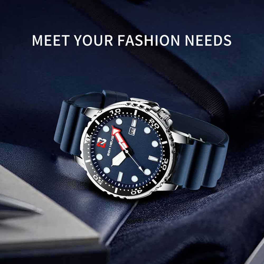 Men Waterproof Sports Watches Calendar Quartz Digital Fashion Wrist Watch Gift