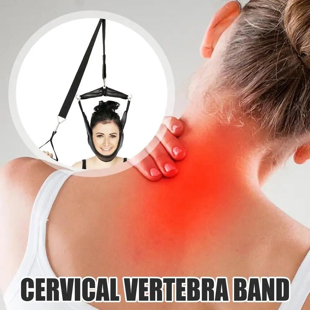 Pain Relief Neck Traction-Device Head Hammock Cervical Massager Comfortable New